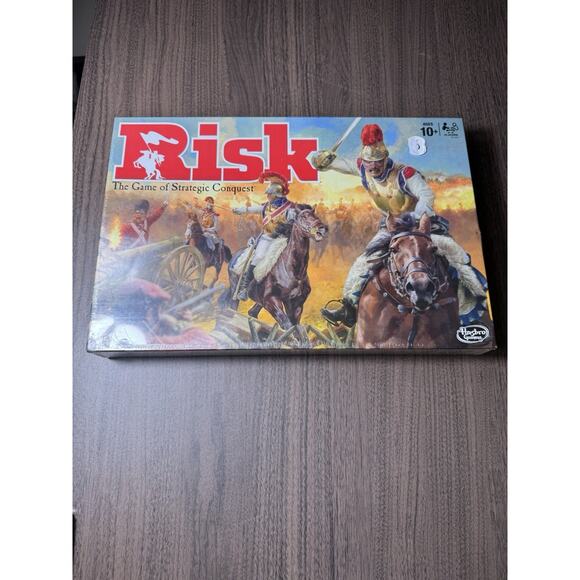 Risk Board Game – Classic Strategic Conquest Game‎ by Hasbro | Ages 10+ NIB - Picture 1 of 2
